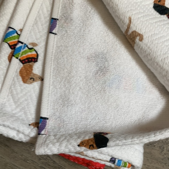 Envogue in Love Set of 2 Kitchen Towels. - Picture 5 of 6